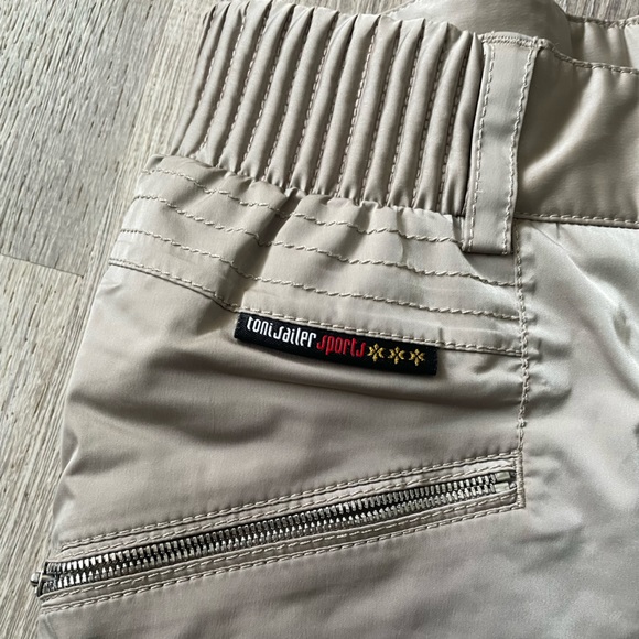 Toni Sailor Sport Size 38 Beige Weatherproof Ski Pants - Picture 11 of 15